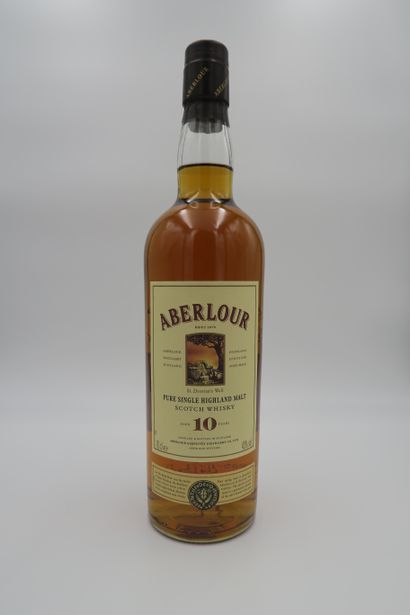 null Aberlour 10 years, 1 bottle