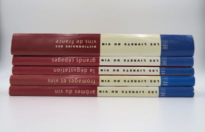 null Set of 5 books "les livrets du vin", edition Hachette 2001 2002 including: 1...