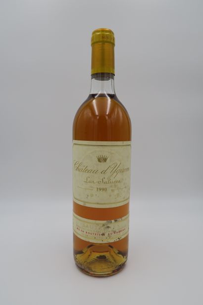 null Château d'Yquem, 1990, 1er Cru supérieur Sauternes (N. tlb, E. tlm), 1 bott...