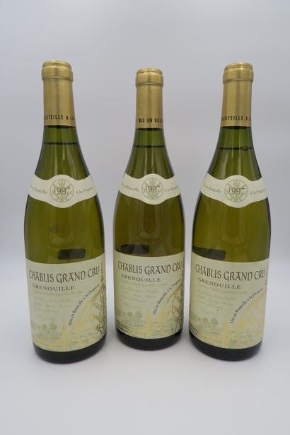 null Chablis, 1997, Grand Cru Grenouille, Cave Vinicole de Chablis, 3 bottles