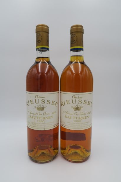 null Château Rieussec, 1990, 1er Cru Sauternes, 2 bottles