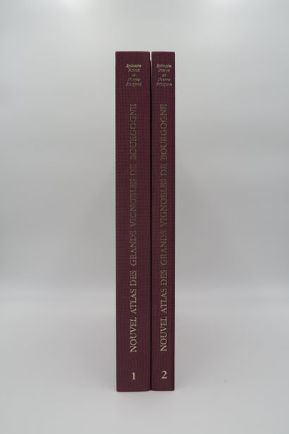 null New atlas of the great vineyards of Burgundy in 2 volumes (Texts: Pierre Poupon,...