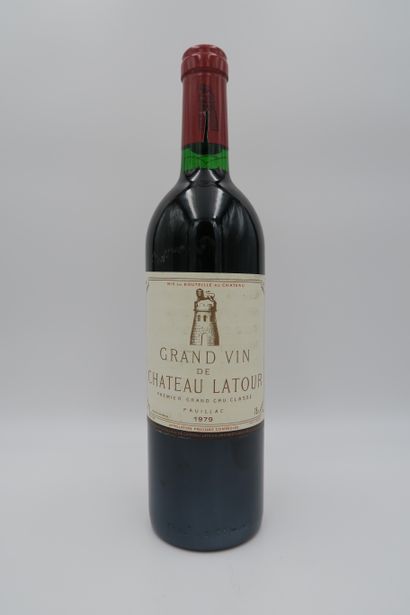 null Château Latour, 1979, 1er GCC Pauillac (C. tlg, E. f, tlm), 1 bottle