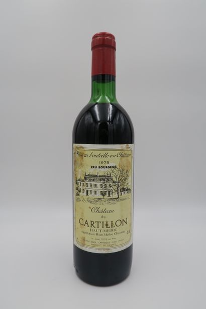null 
Château du Cartillon, 1975, Haut-Medoc (N. lb, E. t), 1 bottle
