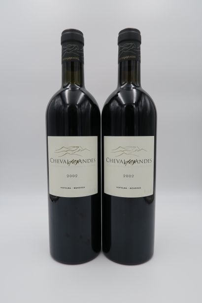 null Argentina, 2002, Cheval des Andes (Château Cheval Blanc), 2 bottles