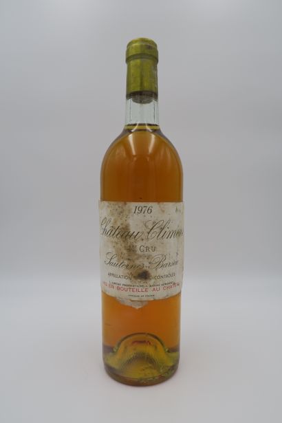 null Château Climens, 1976, 1e Cru Sauternes (E. a, m,s, N. tlb), 1 bottle