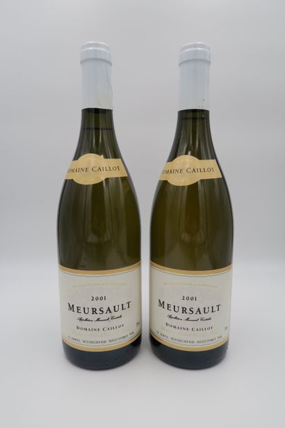 null Meursault, 2001, Domaine Caillot, 2 bottles