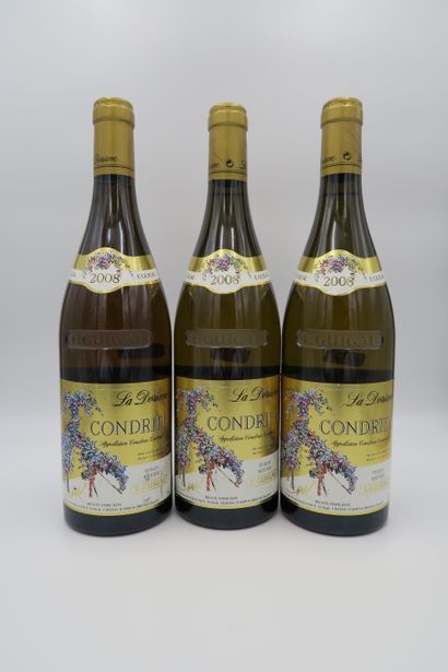 null 
Condrieu, 2008, La Doriane, E. Guigal, 3 bottles
