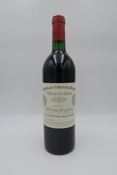 null Château Cheval Blanc, 1986, 1er GCC (A) Saint-Emilion E. f, 1 bottle