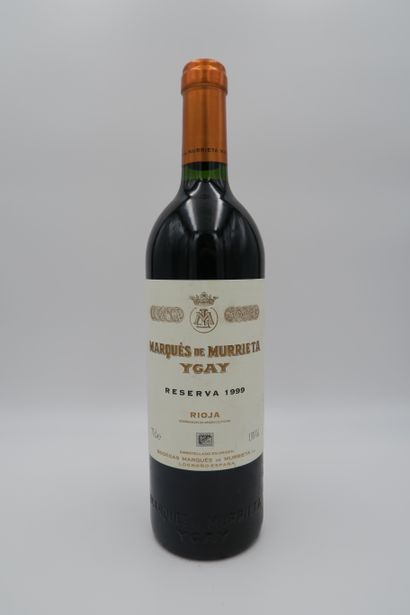 null Rioja, 1999, Ygay - Reserva Bodegas Marqués de Murrieta (E. f), 1 bottle