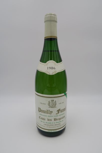 null Pouilly Fumé, 1986, Cuvée des Bergentes, Chabanne Hoang (N. between 2 and 3cm),...