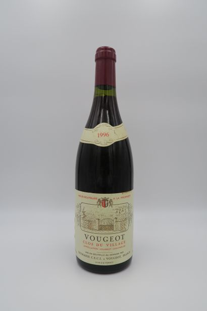 null Vougeot, 1996, Clos du Village, Domaine Leymarie, (E.f), 1 bottle