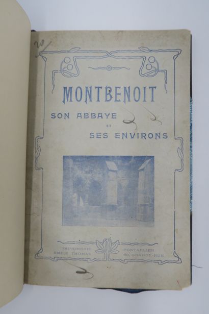 null Bruno MONNIER's copy
[Saugeais]. [PLANTY (Alfred)]. Montbenoît, son abbaye et...