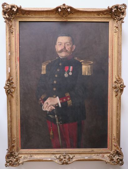null 19th century school, Gph. Avitabile
Portrait of a man in the uniform of the...