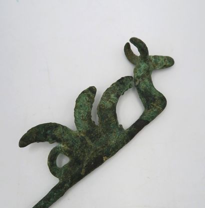 null Large pin with ibex design
Bronze
22 cm
Luristan early 1st millennium BC

Provenance:...