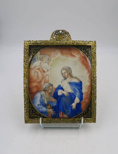 null School of the late 17th/early 18th century 
The Virgin and Saint Anne
Three...