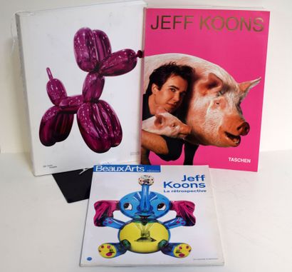 JEFF KOONS Ensemble d'ouvrages sur l'artiste Jeff Koons : 1. Angelika Muthesius :... Gazette Drouot