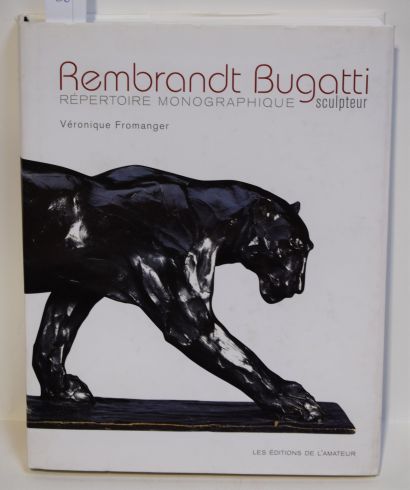  LIVRE. Véronique FROMANGER : Rembrandt Bugatti Sculpteur, Répertoire monographique,... Gazette Drouot
