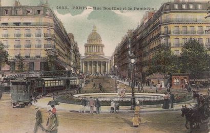 null 
FRANCE : Paris. Environ 270 cartes postales, époques diverses.

