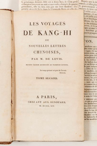 null 
[RÉCIT D'ANTICIPATION] Pierre-Marc-Gaston, duc de LÉVIS - Les Voyages de Kang-Hi...