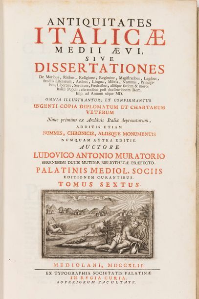 null 
Lodovico Antonio MURATORI - Antiquitates italicæ medii ævi, sive Dissertationes...