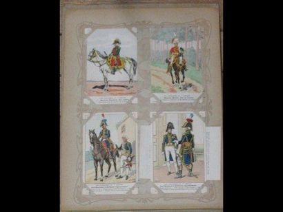 [Ier Empire] Lieutenant E.-L. BUCQUOY Les uniformes du Premier Empire. Album fort...