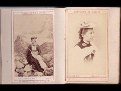 Voyage de 1874 Suisse, Italie & Midi de la France. 12 octobre au 25 novembre. Album...