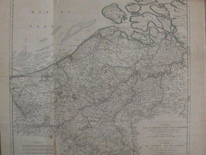 [Belgique] Nicolaas II Visscher (1649-1702) Flandriae Comitatus Pars Batava. [...]....