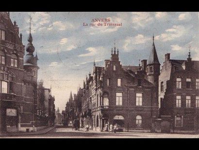 Anvers-ville Environ 150 cartes postales anciennes. Nombreux bateaux.