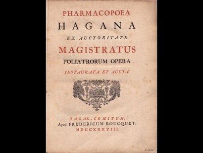 null Pharmacopoea hagana ex auctoritate magistratus poliatrorum opera instaurata...