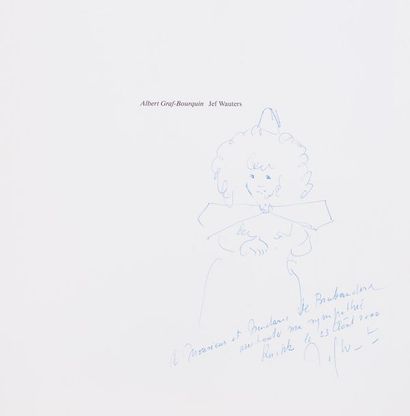 WAUTERS 
Albert GRAF-BOURQUIN - Jef Wauters.
Arbon, Arben, 1987. In-4 carré, toile...