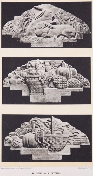 null 
[SCULPTURE] Henri RAPIN - La Sculpture décorative moderne. Première [- quatrième]...