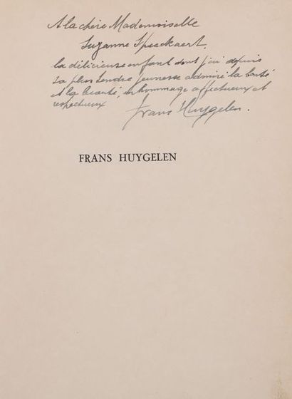 null 
[SCULPTURE BELGE] Joseph CONRARDY - Frans Huygelen.
Bruxelles, Émile Bruylant,...