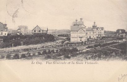 null 
LA CÔTE. Environ 100 cartes postales, époques diverses, plusieurs avant 1914.

Duinbergen,...