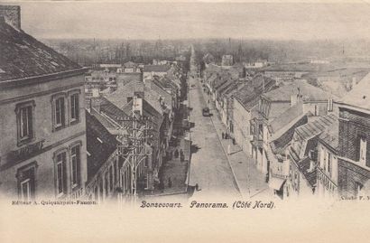null 
TOURNAI & SURROUNDINGS. About 90 postcards, many before 1914.

Tournai, Bonsecours,...