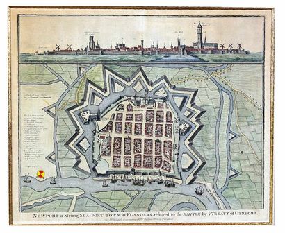 null 
[BELGIQUE] Isaac BASIRE - Newport: a strong sea-port town in Flanders, restored...