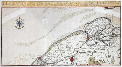 null 
[BELGIQUE] Nicolaas II VISSCHER - Flandriae Comitatus Pars Batava. [...].
Amsterdam,...