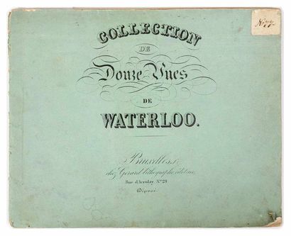null 
[BELGIQUE] COLLECTION DE DOUZE VUES DE WATERLOO.
Bruxelles, Gérard, s.d. Album...