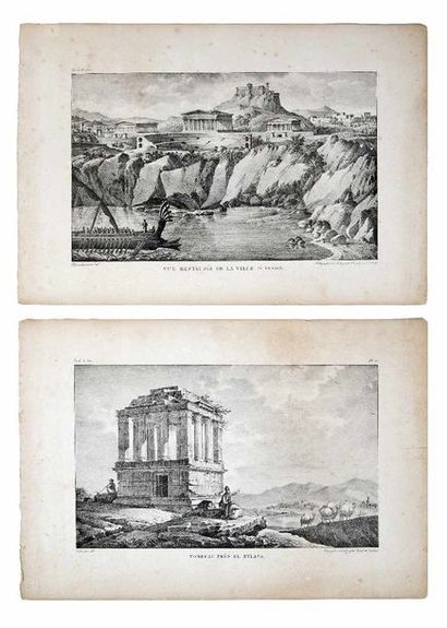 null 
[PAYS DIVERS] [Cornelis de BRUYN ]- Palmyra Alias Tadmor.

280 x 640 mm au...