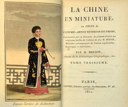 null 
Jean-Baptiste BRETON DE LA MARTINIÈRE - La Chine en miniature, ou Choix de...