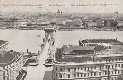  HONGRIE: Budapest. Environ 150 cartes postales....