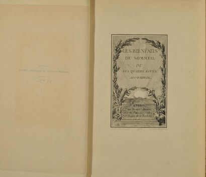 null 
Amédée DOPPET - Le Médecin de l'amour.
Paphos et Paris, Leroy, 1787. In-8,...