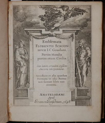 null 
[EMBLEMATA] Otto van VEEN, DIT VAENIUS - Emblemata Horatiana, imaginibus in...