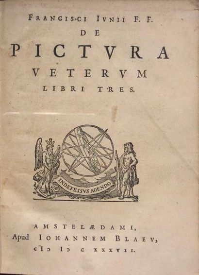 null 
Franciscus JUNIUS [= François DU JON] - De pictura veterum libri tres.
Amstelaedami,...