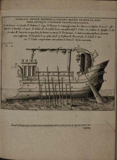 null 
Johannes SCHEFFER - De militia navali veterum libri quatuor.
Ubsaliae, excudebat...