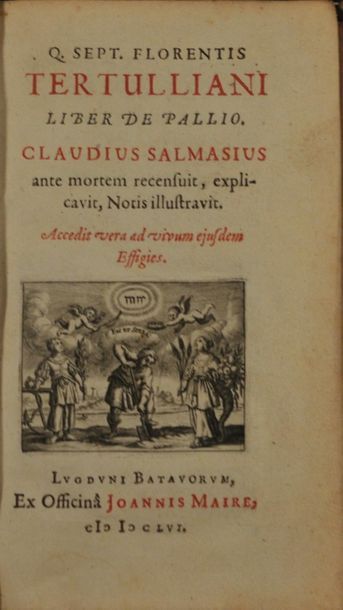 null 
[1644 ELZEVIER] Claudius SALMASIUS [= Claude SAUMAISE] - Epistola ad Andream...