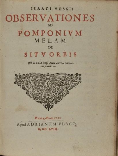 null 
[1645 ELZEVIER] Gerardus Joannes VOSSIUS - De vitiis sermonis, et glossematis...