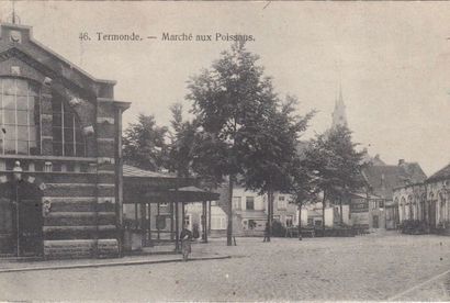 null 
FLANDRE & LA CÔTE. Environ 200 cartes postales, époques diverses.

