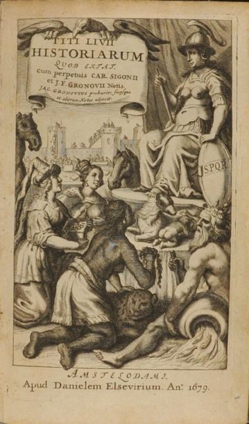 null 
[1678 ELZEVIER] Titus LIVIUS - Historiarum quod extat cum perpetuis Car. Sigonii...