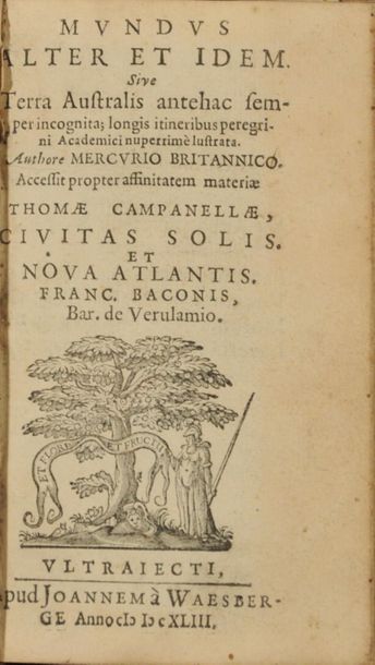 null 
Francis BACON - Sylva sylvarum, sive, Hist. naturalis, et novus atlas.
Amstelodami,...
